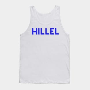 Hillel - Blue Tank Top